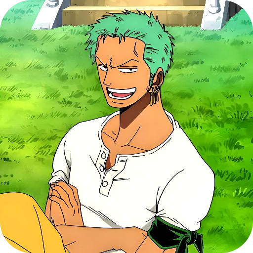 Стикер из набора Zoro @Rucodellllstickk для Телеграм: Видео, Статические 😉