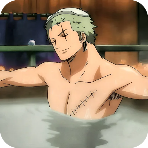 Стикер из набора Zoro @Rucodellllstickk для Телеграм: Видео, Статические 🥵