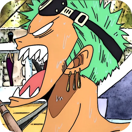 Стикер из набора Zoro @Rucodellllstickk для Телеграм: Видео, Статические 😤