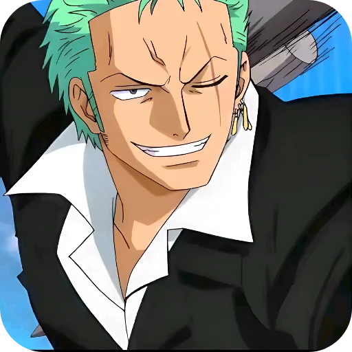 Стикер из набора Zoro @Rucodellllstickk для Телеграм: Видео, Статические 😉