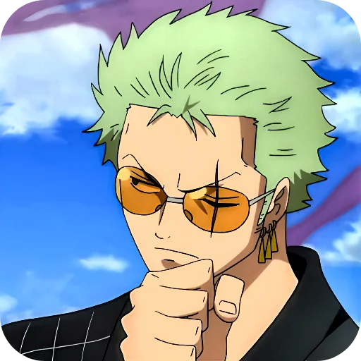 Стикер из набора Zoro @Rucodellllstickk для Телеграм: Видео, Статические 🤔