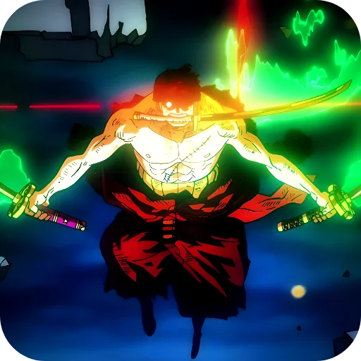 Стикер из набора Zoro @Rucodellllstickk для Телеграм: Видео, Статические 😎