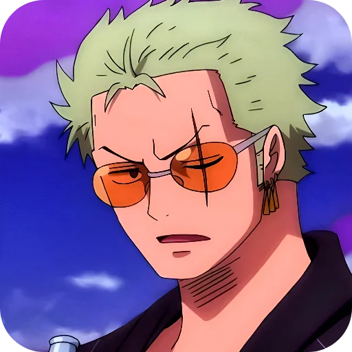 Стикер из набора Zoro @Rucodellllstickk для Телеграм: Видео, Статические 😒