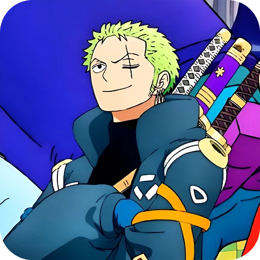 Стикер из набора Zoro @Rucodellllstickk для Телеграм: Видео, Статические 😎