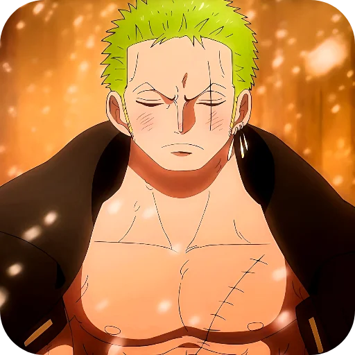 Стикер из набора Zoro @Rucodellllstickk для Телеграм: Видео, Статические 😎