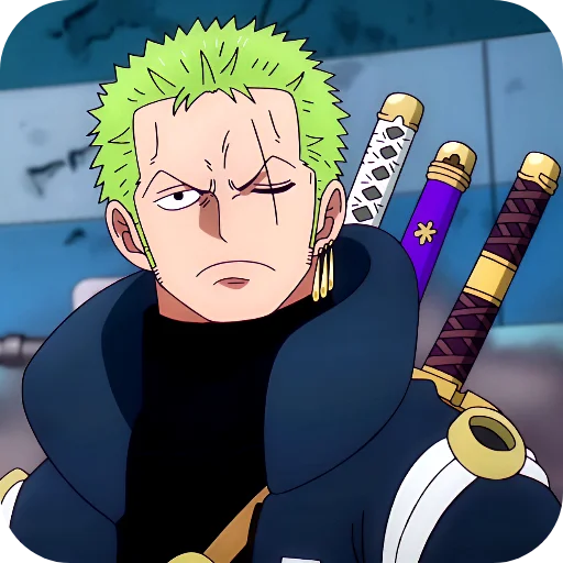 Стикер из набора Zoro @Rucodellllstickk для Телеграм: Видео, Статические 🤨