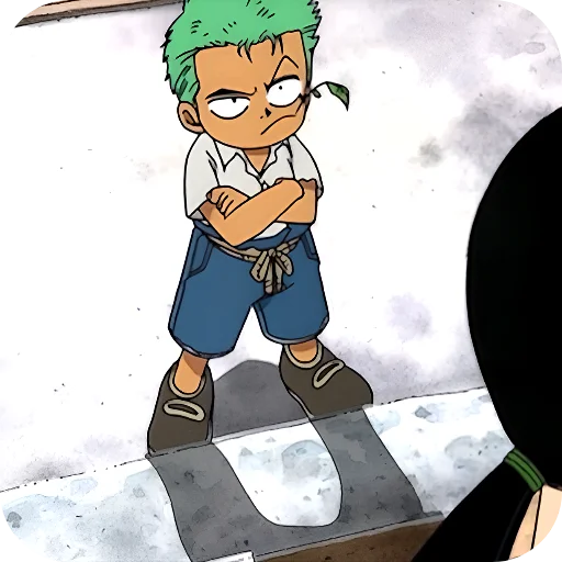 Стикер из набора Zoro @Rucodellllstickk для Телеграм: Видео, Статические 🤨