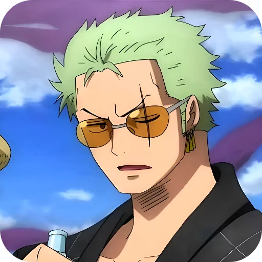 Стикер из набора Zoro @Rucodellllstickk для Телеграм: Видео, Статические 😒
