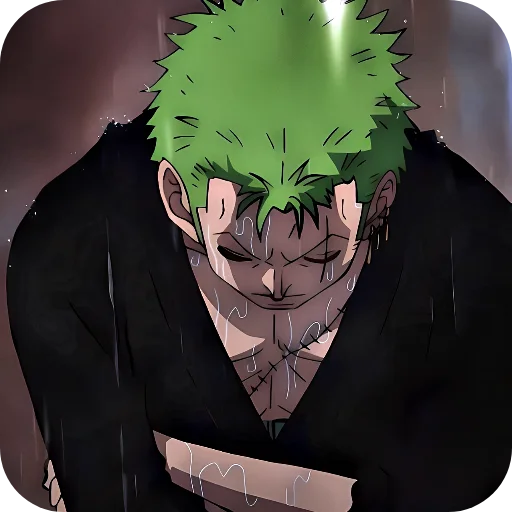 Стикер из набора Zoro @Rucodellllstickk для Телеграм: Видео, Статические 🤕