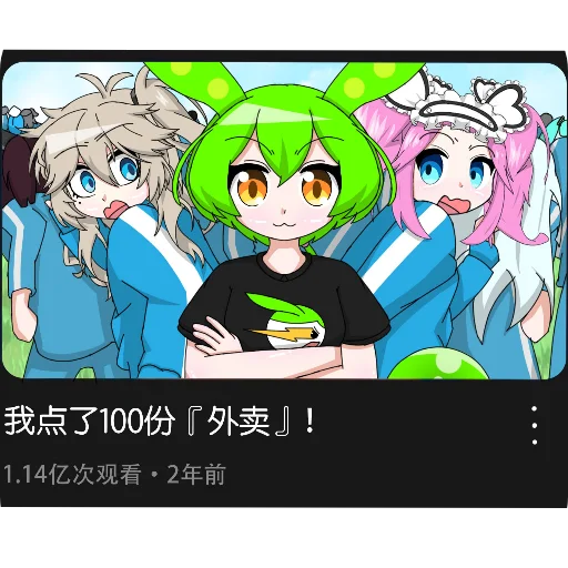 Стикер из набора ずんだもん @ZundaTeaCafe для Телеграм: Видео, Статические 🥰