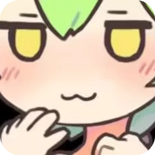 Стикер из набора ずんだもん @ZundaTeaCafe для Телеграм: Видео, Статические 🥰