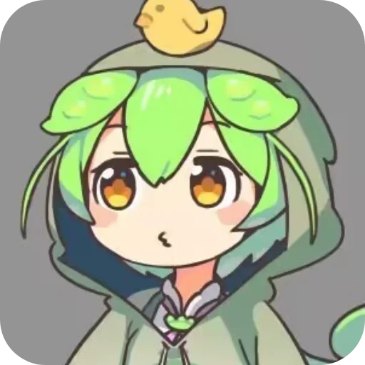 Стикер из набора ずんだもん @ZundaTeaCafe для Телеграм: Видео, Статические 😗