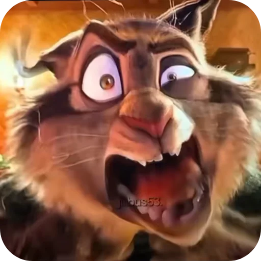 Стикер из набора Пубертатный рысик😻 :: @fStikBot для Телеграм: Видео, Статические 😩