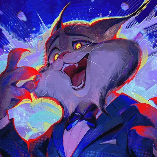 Стикер из набора Пубертатный рысик😻 :: @fStikBot для Телеграм: Видео, Статические 😄