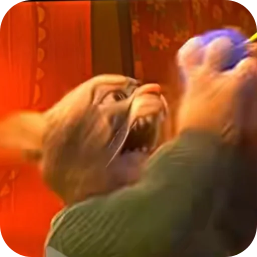 Стикер из набора Пубертатный рысик😻 :: @fStikBot для Телеграм: Видео, Статические 😡