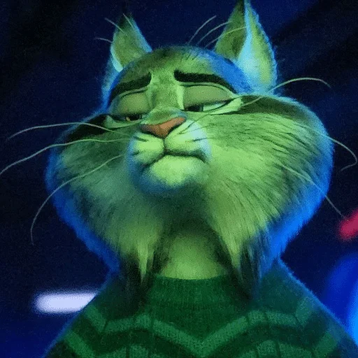 Стикер из набора Пубертатный рысик😻 :: @fStikBot для Телеграм: Видео, Статические 🌟
