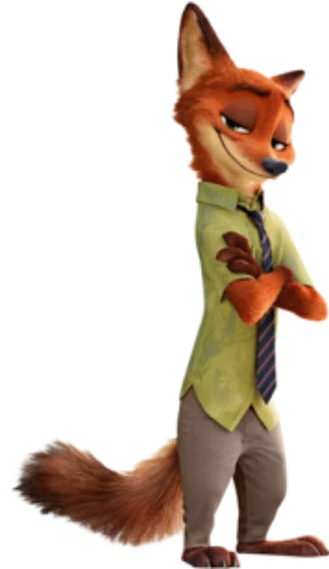 Стикер из набора Zootropolis @StikerDi для Телеграм: Статические 😌