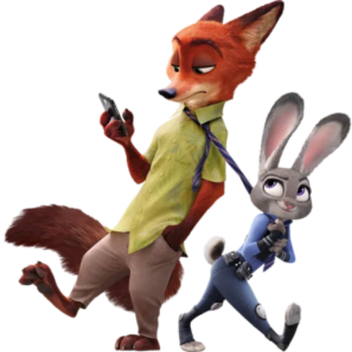 Стикер из набора Zootropolis @StikerDi для Телеграм: Статические 📱