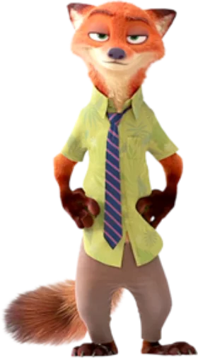 Стикер из набора Zootropolis @StikerDi для Телеграм: Статические 😌