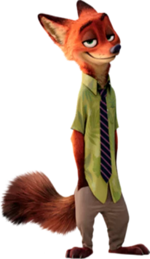 Стикер из набора Zootropolis @StikerDi для Телеграм: Статические 😏