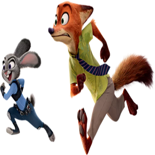 Стикер из набора Zootropolis @StikerDi для Телеграм: Статические 🏃‍♂