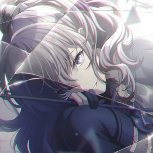 Стикерпак Asahina Mafuyu🖤 для Телеграм: Статические