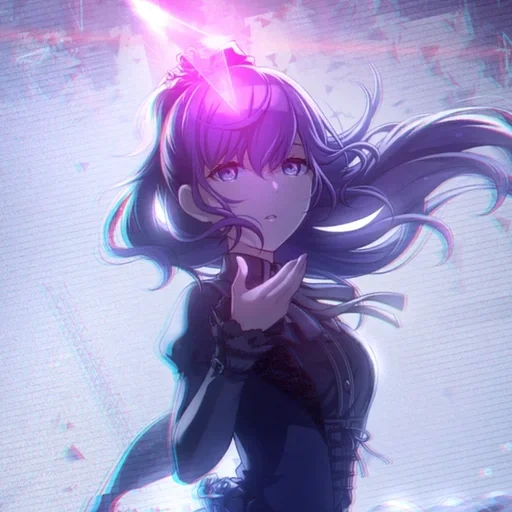 Стикер из набора Asahina Mafuyu🖤 для Телеграм: Статические 🌑