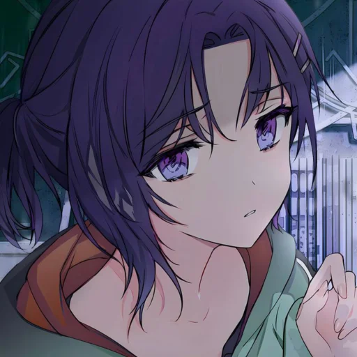 Стикер из набора Asahina Mafuyu🖤 для Телеграм: Статические 🌑
