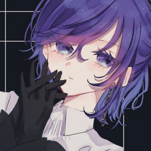 Стикер из набора Asahina Mafuyu🖤 для Телеграм: Статические 🌑