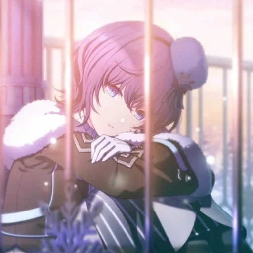 Стикер из набора Asahina Mafuyu🖤 для Телеграм: Статические 🌑