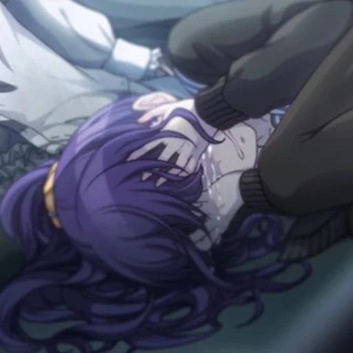 Стикер из набора Asahina Mafuyu🖤 для Телеграм: Статические 🖤