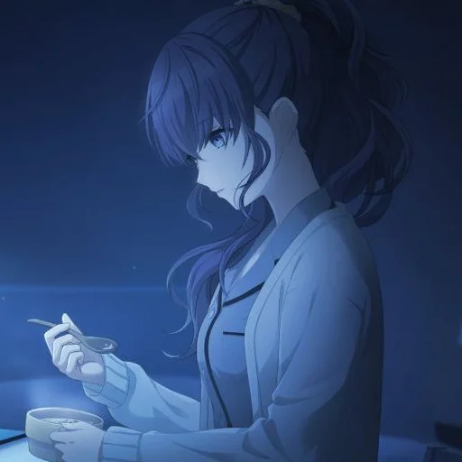 Стикер из набора Asahina Mafuyu🖤 для Телеграм: Статические 🖤