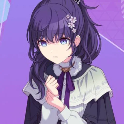 Стикер из набора Asahina Mafuyu🖤 для Телеграм: Статические ❣