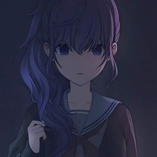 Стикер из набора Asahina Mafuyu🖤 для Телеграм: Статические 🖤