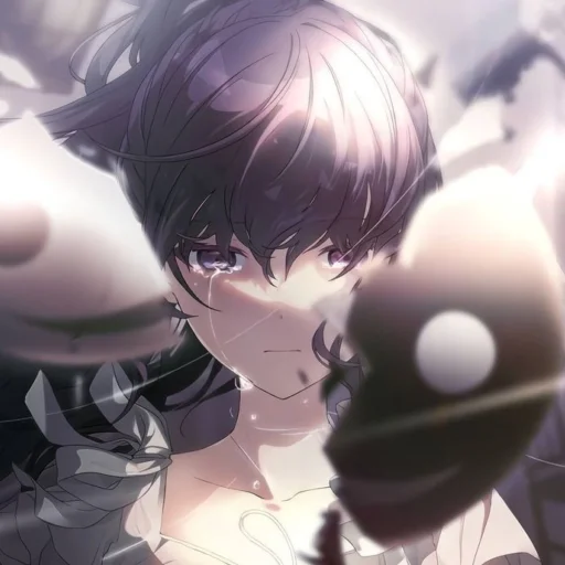 Стикер из набора Asahina Mafuyu🖤 для Телеграм: Статические 🖤