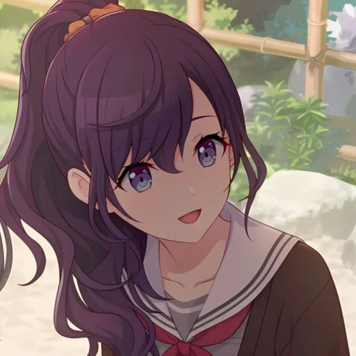 Стикер из набора Asahina Mafuyu🖤 для Телеграм: Статические 🖤