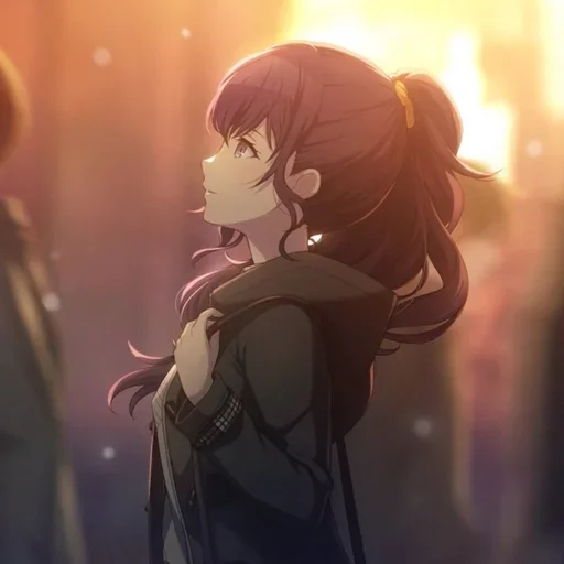 Стикер из набора Asahina Mafuyu🖤 для Телеграм: Статические 🌑