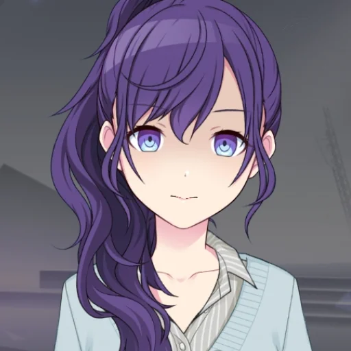 Стикер из набора Asahina Mafuyu🖤 для Телеграм: Статические 🖤