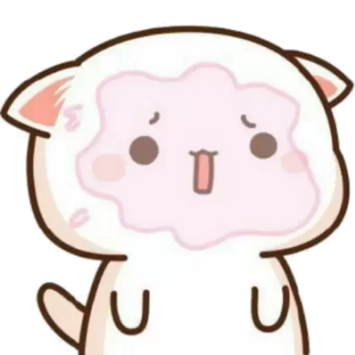 Стикер из набора Punya aster @deexforcy для Телеграм: Статические 🐼