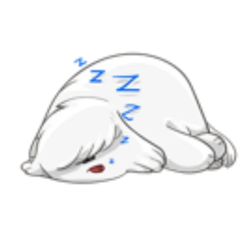 Стикер из набора beloni для Телеграм: Статические 😴