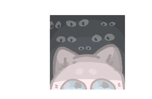 Стикер из набора котеечки для Телеграм: Статические 🐾
