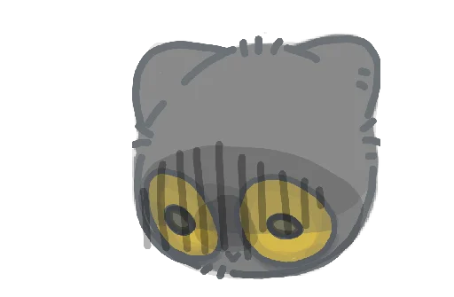 Стикер из набора котеечки для Телеграм: Статические 🐾