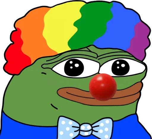 Стикер из набора @Pixel_Gamerz Vol.4 для Телеграм: Статические 🤡