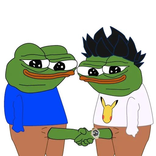Стикер из набора @Pixel_Gamerz Vol.4 для Телеграм: Статические 🤝