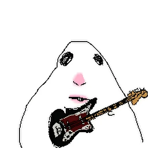 Стикер из набора Тёмный принц @SoyBite для Телеграм: Статические 🎸