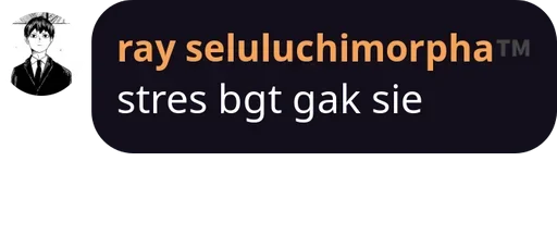 Стикер из набора EKSWAN для Телеграм: Статические 😔