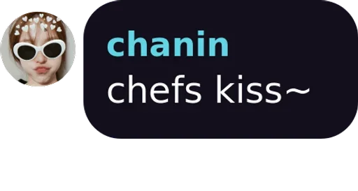 Стикер из набора EKSWAN для Телеграм: Статические 😘
