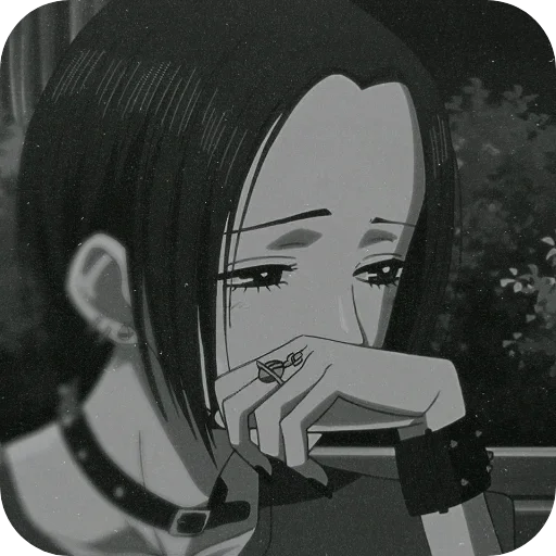 Стикер из набора 𝓝𝑎𝑛𝑎 𝓞𝑠𝑎𝑘𝑖. @encrette для Телеграм: Статические 🚬