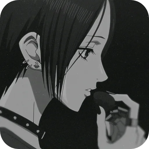 Стикер из набора 𝓝𝑎𝑛𝑎 𝓞𝑠𝑎𝑘𝑖. @encrette для Телеграм: Статические 🚬
