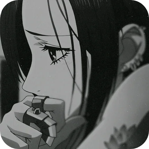Стикер из набора 𝓝𝑎𝑛𝑎 𝓞𝑠𝑎𝑘𝑖. @encrette для Телеграм: Статические 🚬